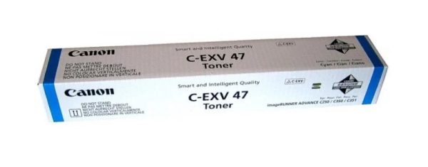 Тонер Canon C-EXV47C синий C-EXV47C — оригинал Canon