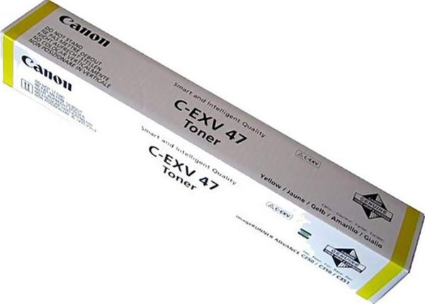 Тонер Canon C-EXV47Y Желтый C-EXV47Y — оригинал Canon