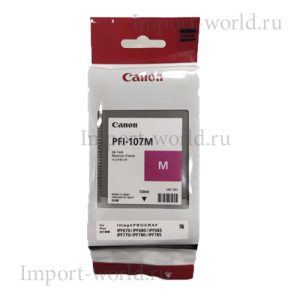 Картриджи Canon PFI-107M пурпурный оригинальный PFI-107M — оригинал Canon