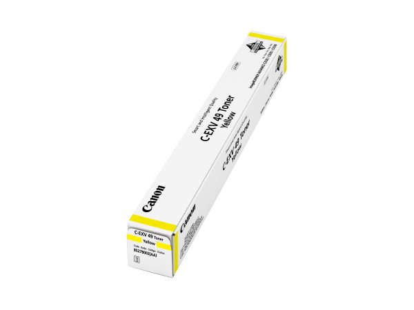 Тонер CANON C-EXV49 TONER Y желтый C-EXV49Y — оригинал Canon