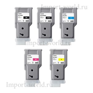 Картриджи Canon PFI-320CMYBK+MBK комплект оригинальный PFI-320CMYBK+MBK — оригинал Canon
