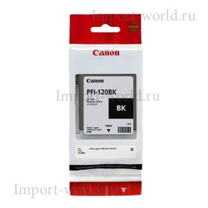 Картридж Canon PFI-120BK чёрный оригинальный PFI-120BK — оригинал Canon
